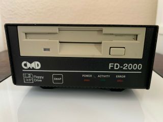 Cmd Fd - 2000 Floppy Drive For Commodore 64 / 128 - Not,  Parts Only