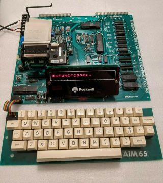 Rockwell Aim - 65 Microcomputer - - Very Early Computer Collectable