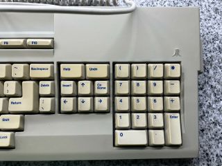 - Atari Mega STE ST TT US Keyboard with Cable 4