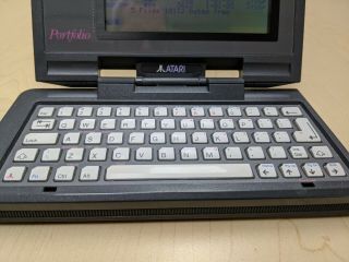 Atari Portfolio Terminator 2 PIN Program WICKED Pocket Handheld Computer 3