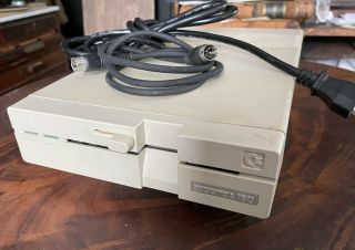 Vintage Commodore 1571 5 1/4 " Double - Sided Floppy Disk Drive