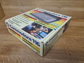 Rare Boxed Commodore 116 PAL Low Serial (1045) Diagnostic 5