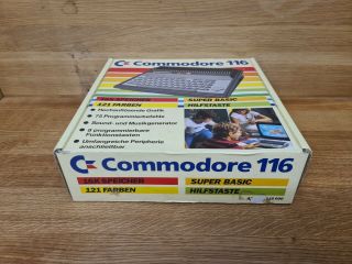 Rare Boxed Commodore 116 PAL Low Serial (1045) Diagnostic 6