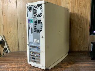 Vintage Dell Dimension XPS T550 Computer Intel P3 550mhz 128mb RS232 ISA AGP 2