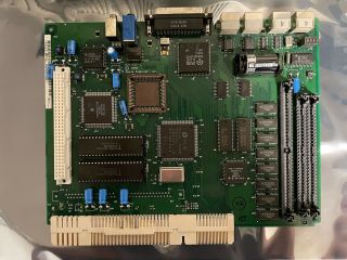 & Recapped Apple Macintosh Color Classic Logic Board - W/new Battery