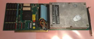 Commodore Amiga A2091 Scsi Hard Drive Controller 2mb Ram / 40mb Card 2000 2091