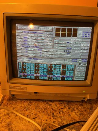 Commodore 1084s - D1 Monitor.  With Amiga And Commodore 64/128