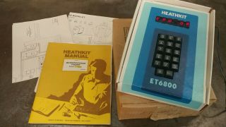 Heathkit Et - 6800 Microprocessor Trainer And Box -