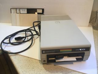 Rare Vintage Commodore Amiga Sfd 1001 External Disk Drive