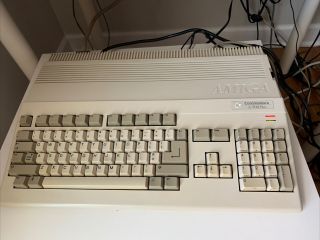 Amiga 500 Plus With Gotek Oled.  Pal System With Us Power Supply