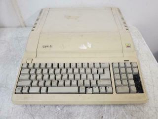 Vintage Apple Iie A2s2128 Computer Missing Keys Power Issue