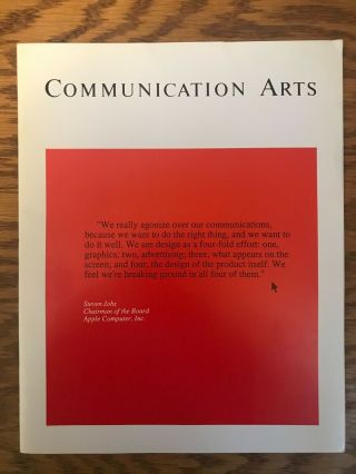 Apple Computer Branding / Communication Booklet - Steve Jobs - Rare