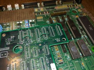 Commodore Amiga 1000 Motherboard with Daughterboard,  NO MONITOR, 4