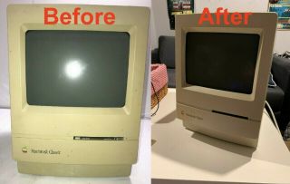 Restored/refurbished Vintage Apple Macintosh Classic Desktop Computer,  Boot Disk