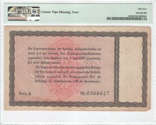 Germany 10 Reichsmark 1934 P - 208 PMG 55 2