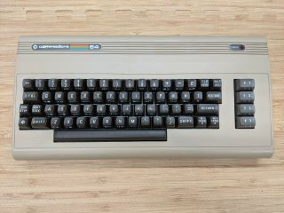 Commodore 64 Computer - Cleaned,  Repaired,  17,  Hours 3