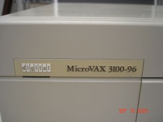 DEC DIGITAL MICROVAX 3100 - 96,  64MB RAM,  2GB SCSI HDD,  RRD45 CDROM W/ TEST PRINT 6