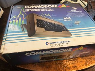 Commodore 64 Computer With All Accessories And Documentation