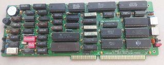 MicroATX Backplane,  Xi 8088 Nec v20 CPU,  XT IDE ISA8 4