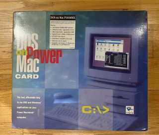 Intel Pentium 166 Mmx Dos Compatibility Pci Card For Apple Macintosh.
