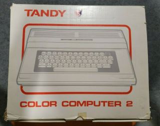 Radio Shack Tandy Color Computer Coco 2 Box Manuals Joysticks 64k