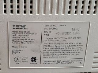 Rare IBM PS/1 14 