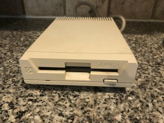 Rare Vintage Commodore Amiga A1011 External 3.  5” Floppy Disk Drive