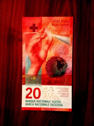 Switzerland Swiss 20 Francs Gem Unc