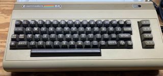Commodore 64,  Floppy Disk Drive,  Cable,  Bowl Sunday (no Power Supply)