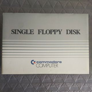 Commodore Computer 1541 Single Floppy Disk Drive Package