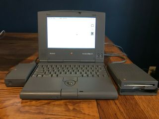 Vintage Apple Macintosh Powerbook Duo 210 - W/ M7777