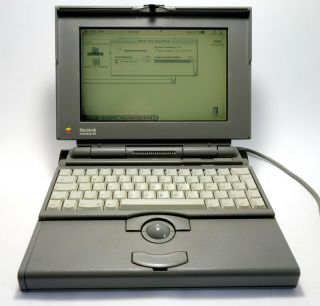 Apple Powerbook 180 Vintage Laptop,  Apples Flagship,  Great,  Top