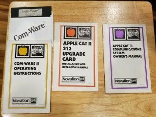 Novation Apple - Cat Ii Card And 212 Upgrade Card For Apple Ii Computer