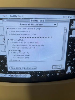 Macintosh Color Classic II Performa LC 550 Logic Board Motherboard RECAPPED 5