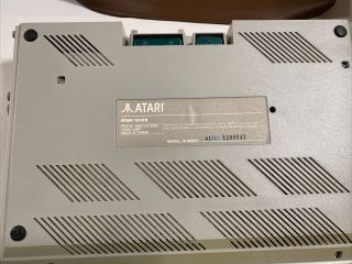 Atari 130xe Vintage Computer With Dust Cover.  No Power Supply. 2