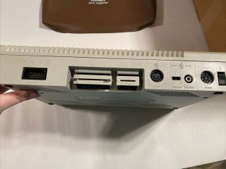 Atari 130xe Vintage Computer With Dust Cover.  No Power Supply. 3
