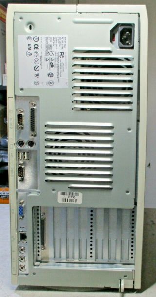 Dell OptiPlex GXa Windows 98 DOS Computer SCSI NIC PCI & 4 ISA Slots LPT COM USB 3
