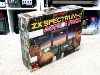 Sinclair Zx Spectrum,  2b Computer Action Pack Boxed (ref: Rc)