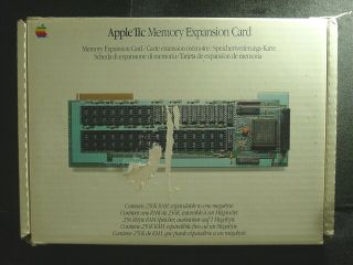Vintage Apple Iic A2b4156 Memory Ram Expansion Card Full 1mb Cib