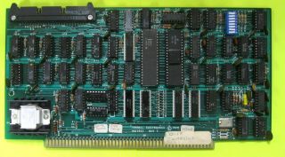Tarbell 2022 Rev C Double Density Floppy Disk Controller S100 Board (1979)