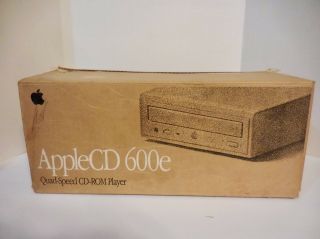 Applecd 600e External Cd Rom Player Quad Speed M3958ll/a - - 1995