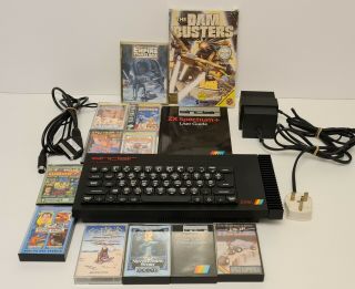 Sinclair Zx Spectrum 128k Toastrack.  And Upgraded.  Games