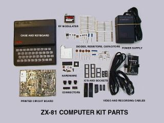 Sinclair Zx81 Computer Kit With 220v 50hz Power Supply