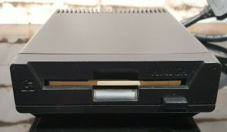 Commodore Amiga CDTV External Black Floppy Disk Drive CD - 1411,  & 2