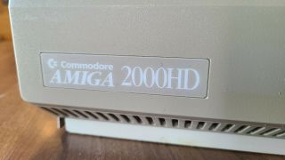 Vintage Commodore Amiga 2000 2000hd Computer - Bad Power Supply,  Does Not Boot