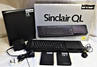Complete Boxed Sinclair Ql Issue 6 With 9 Microdrive Cartridges