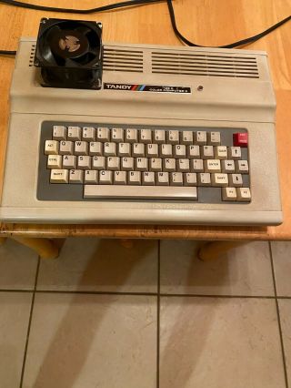 Radio Shack Trs - 80 Tandy Color Computer 3 Fan Modified