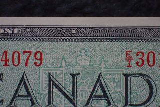 1954,  1 Dollar,  Lawson - Bouey,  E/i (rarer).  079,  Bc - 37d,  Unc. ,  Canada