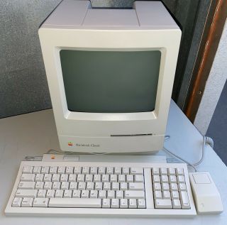 Box Apple Macintosh Classic M1420 Computer W/3mb Ram Upgrade Bh