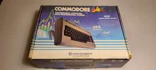 Commodore 64 Computer With 1541 Floppy Disk Drive.  And.  C64